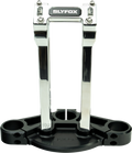 Handlebar Riser Kit - Straight - 1-1/8" Clamping - 10" Rise - Raw