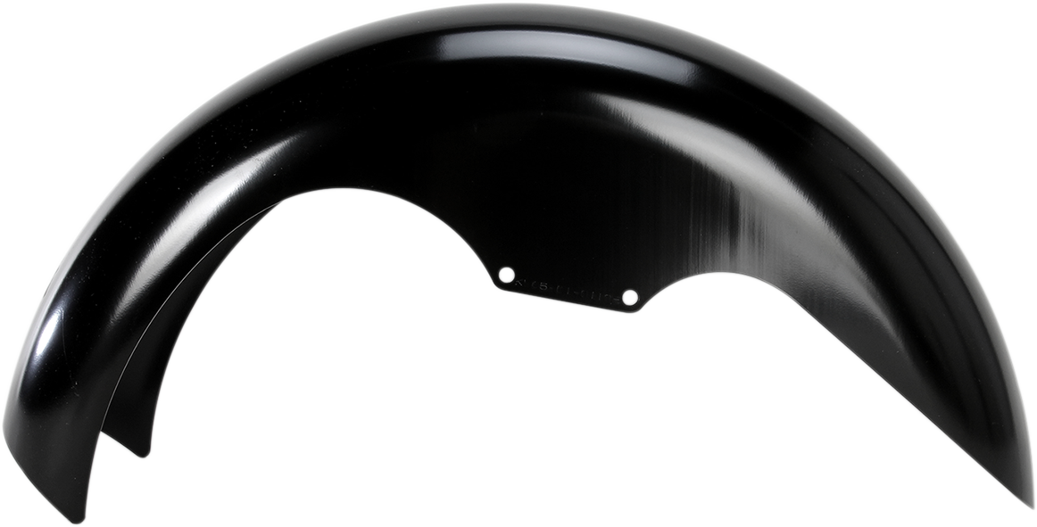 Level Front Fender - Black - 21" Wheel - HD Touring/Trike
