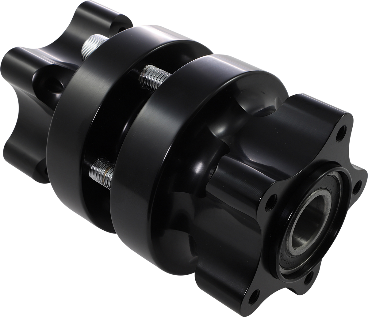 Hub - Cartridge - Front/Dual Disc - Black - '08-'26 Touring/Trike