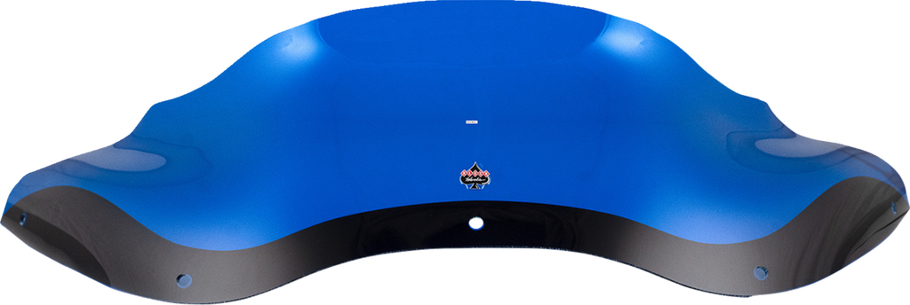 Kolor Flare® Windshield - 8" - Blue - '98-'13 FLTR