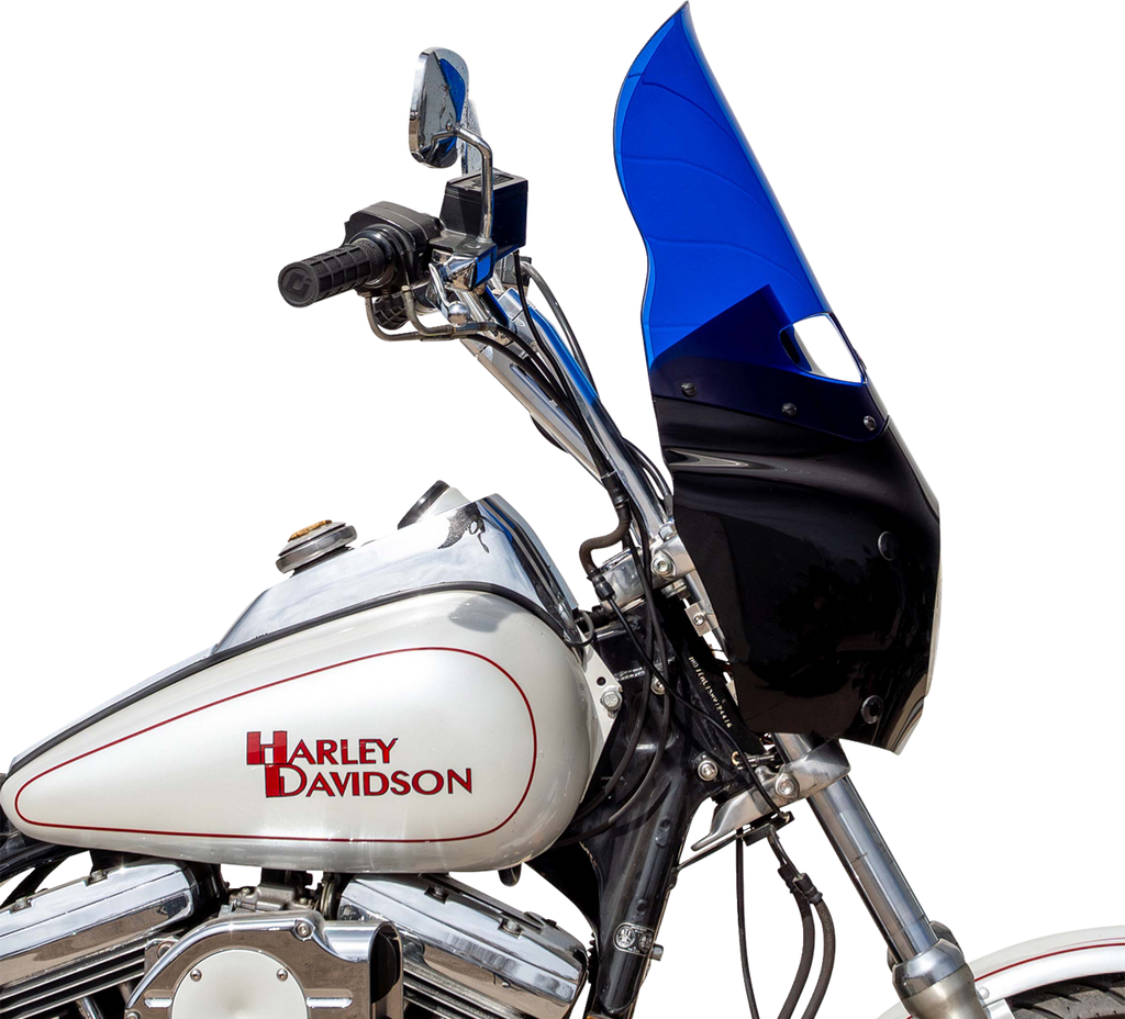 Windshield - Road Warrior Fairing - 15" - Blue