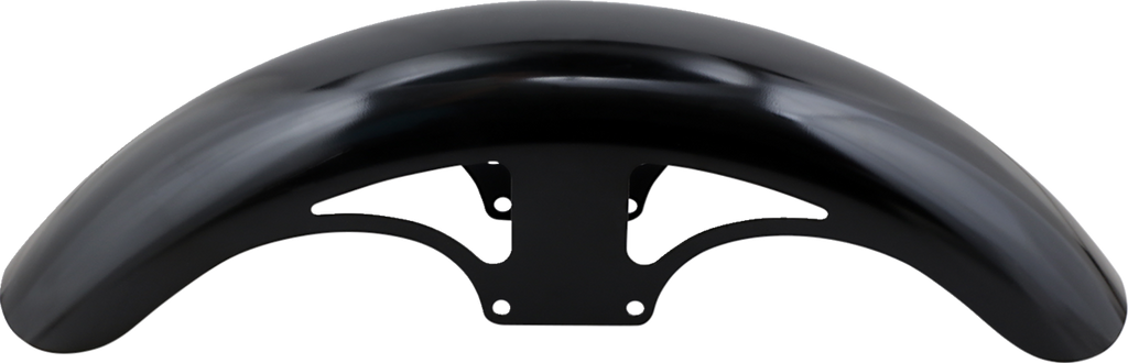 P-Tom Front Fender - Black - 19" - HD Softail