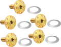 Bolt Kit - Holeshot/Front/Floating/Brake Rotor - Spoke Mount - Gold - 5 Pack