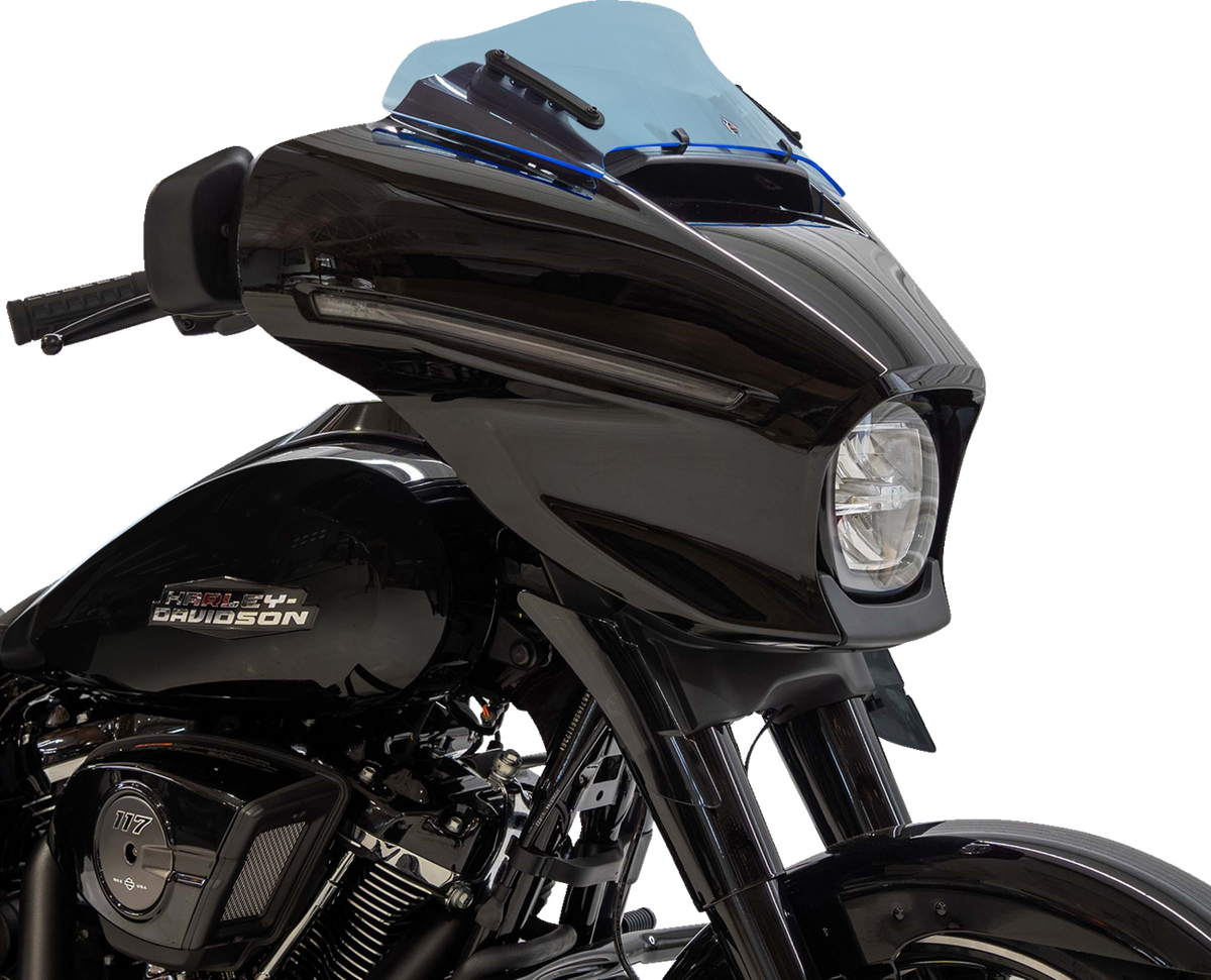 Ice Flare® Windshield - 6-1/2" - Blue Ice - '23-'26 FLHX/FLHLT