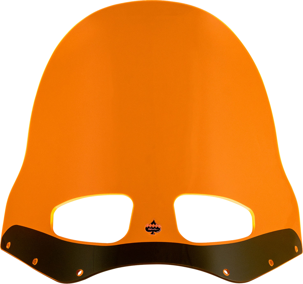 Ice Flare® Windshield - 15" - Orange Ice - Road Warrior Fairing