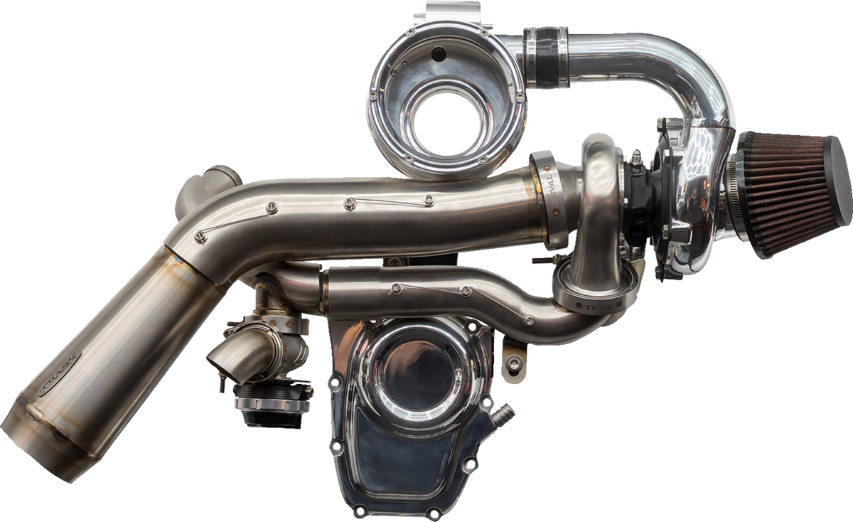 Tornado Turbo Kit - Stage 2 - Stainless with Polished Aluminum - Gen 1 M8