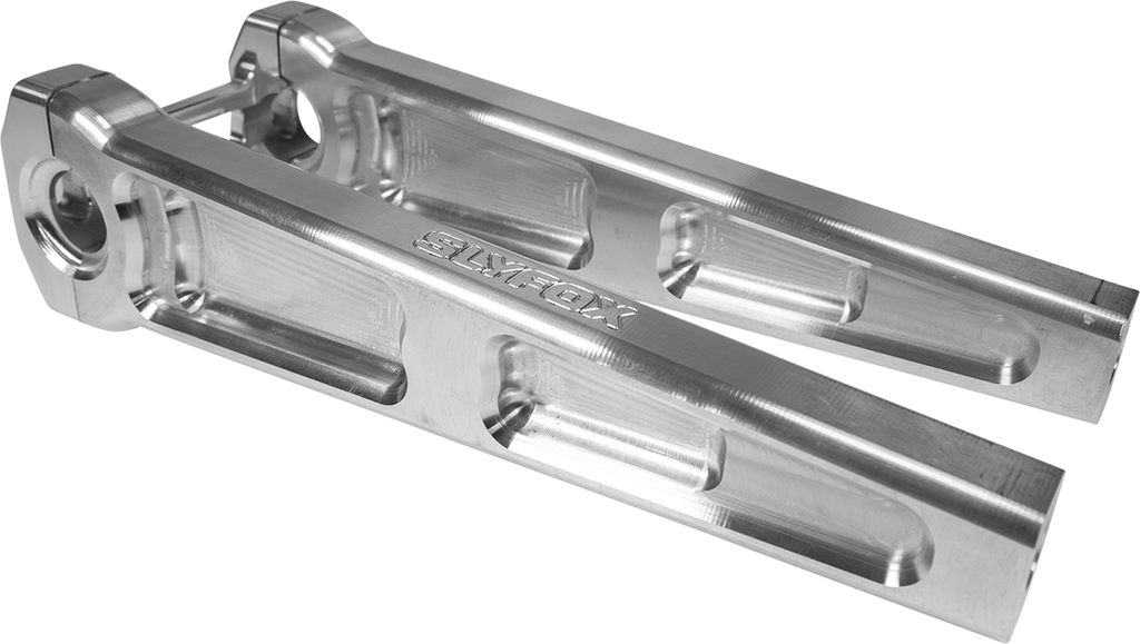Handlebar Riser Kit - Straight - 1" Clamping - 10" Rise - Raw