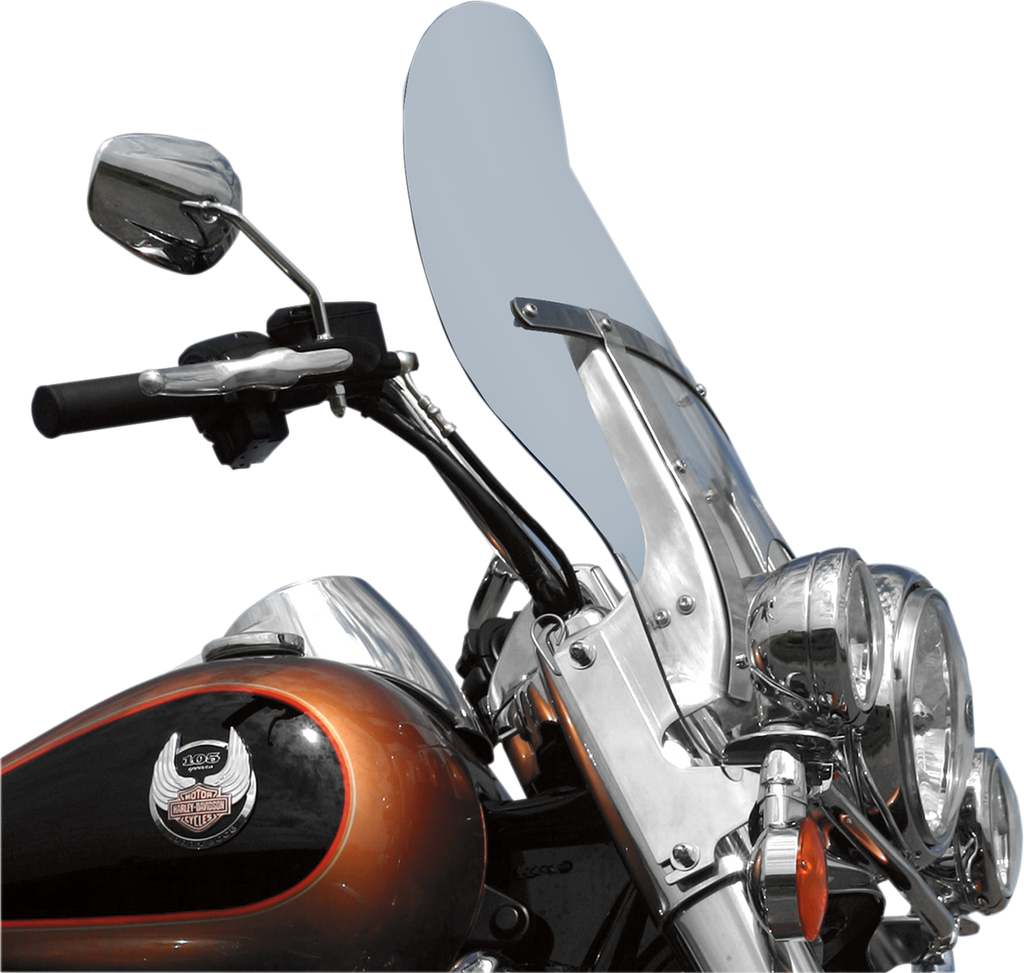 Billboard Flare® Windshield - 19-3/8" - Clear - '94-'25 Harley-Davidson®