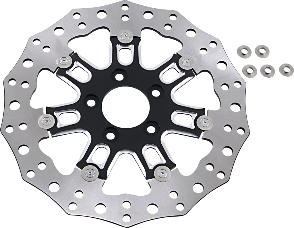 Front Rotor - 7 Valve - 11.8" - Black