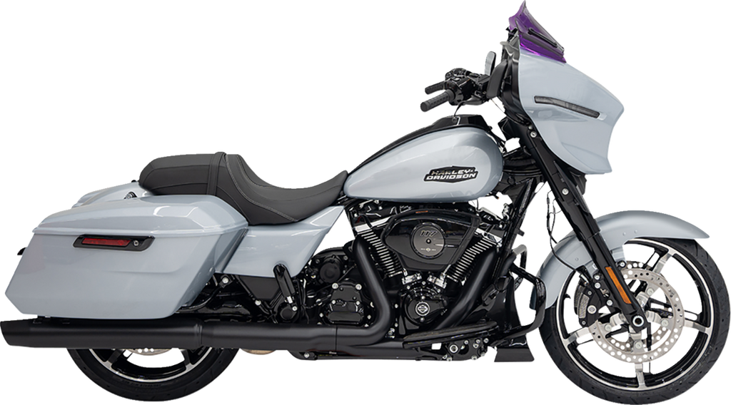 Kolor Flare® Windshield - 8" - Purple - '23-'26 FLHX/FLHLT