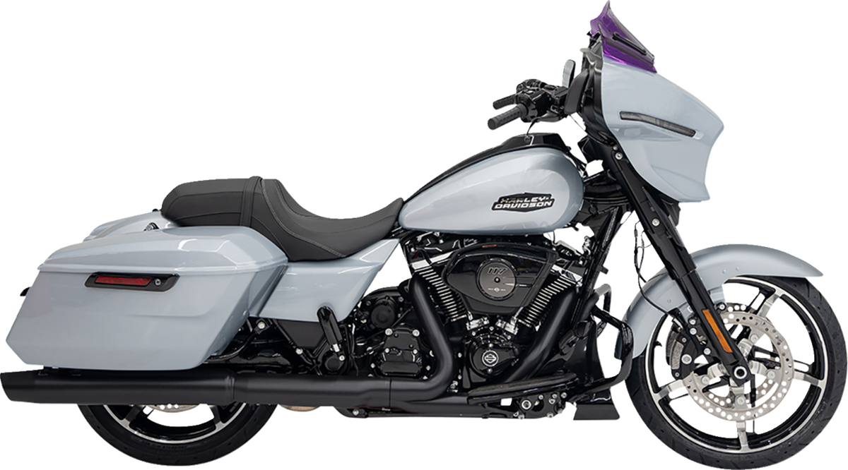 Kolor Flare® Windshield - 8" - Purple - '23-'26 FLHX/FLHLT