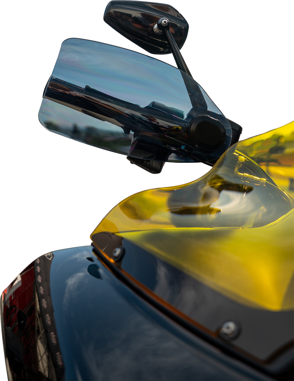 Flare® Handguards - Harley-Davidson Hydraulic Clutch - Dark Smoke