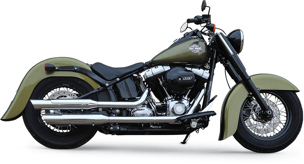 Benchmark Front Fender - Black - 21" Wheel - HD Softail