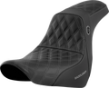 Pro Series SDC Performance Seat - w/o Backrest - Gray Stitch - FL/FX '18-'20