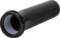Throttle Tube - Knurled - 1" - TBW - Black