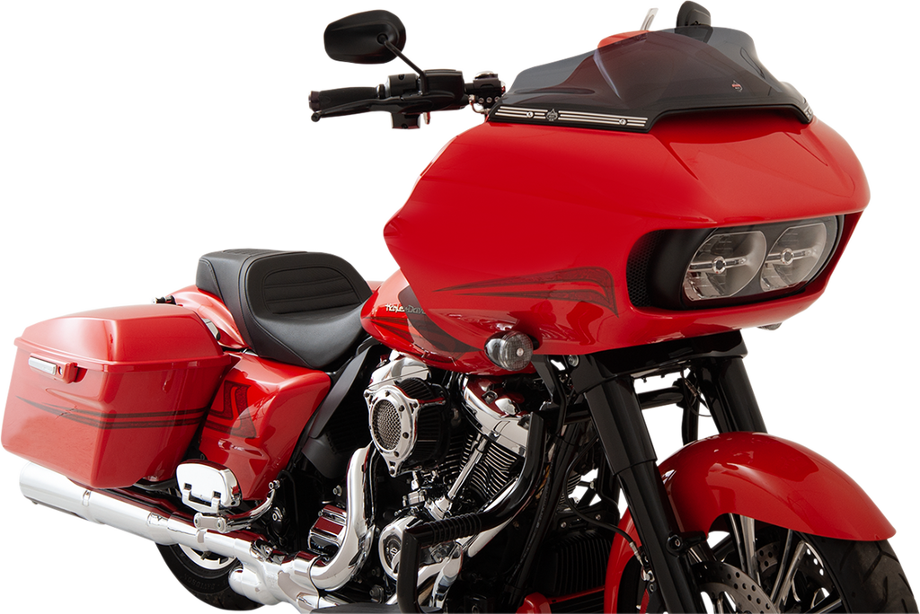 Sport Flare® Windshield - 6" - Dark Smoke - '15-'25 FLTR