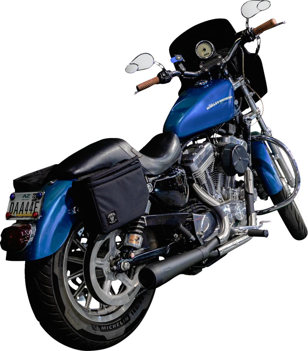 2-into-1 Assault Exhaust System - Black