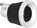 Velocity 90° Air Cleaner Kit - Chrome
