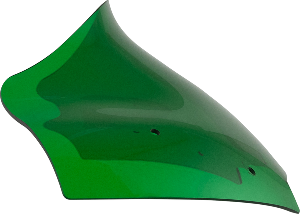 Kolor Flare® Windshield - 10" - Green - '23-'26 FLTRX/FLTRT