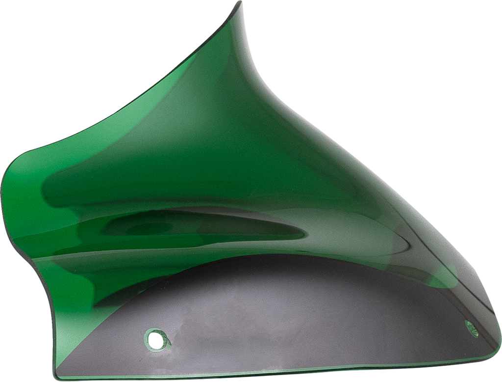 Kolor Flare® Windshield - 8" - Green - '98-'13 FLTR