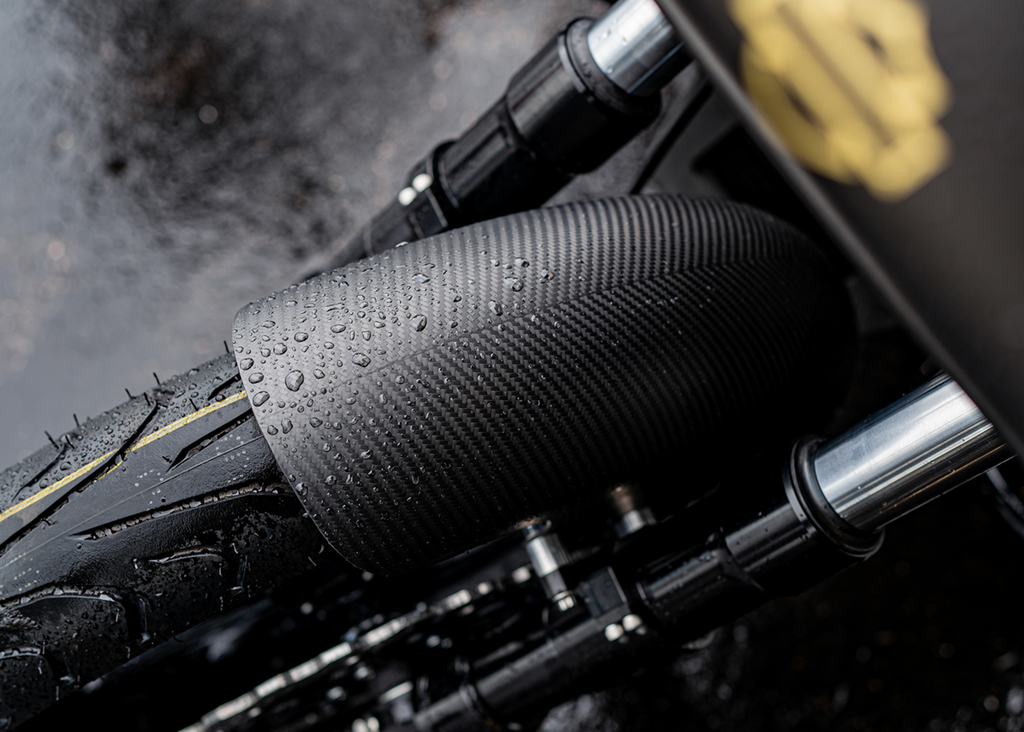 Front Fender - Mid Length - Carbon Fiber/Matte - HD '14-'25