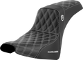 Pro Series SDC Performance Seat - w/o Backrest - White Stitch - FXBB/FXST '18-'23