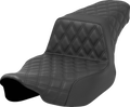 Step-Up Seat - Front/Rear Lattice Stitch - Black - FL '23-'24