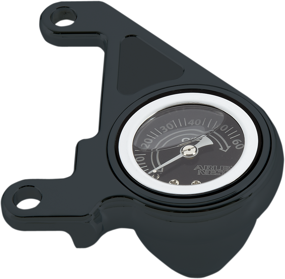 Oil Pressure Gauge Kit - Radius - Black - HD '99-'17