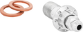 Banjo Bolt with Bleeder - 10 mm - Polished