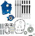 Cam Chest Kit without Cams - Gear Drive - Water Cooled - Black Pushrods - M8