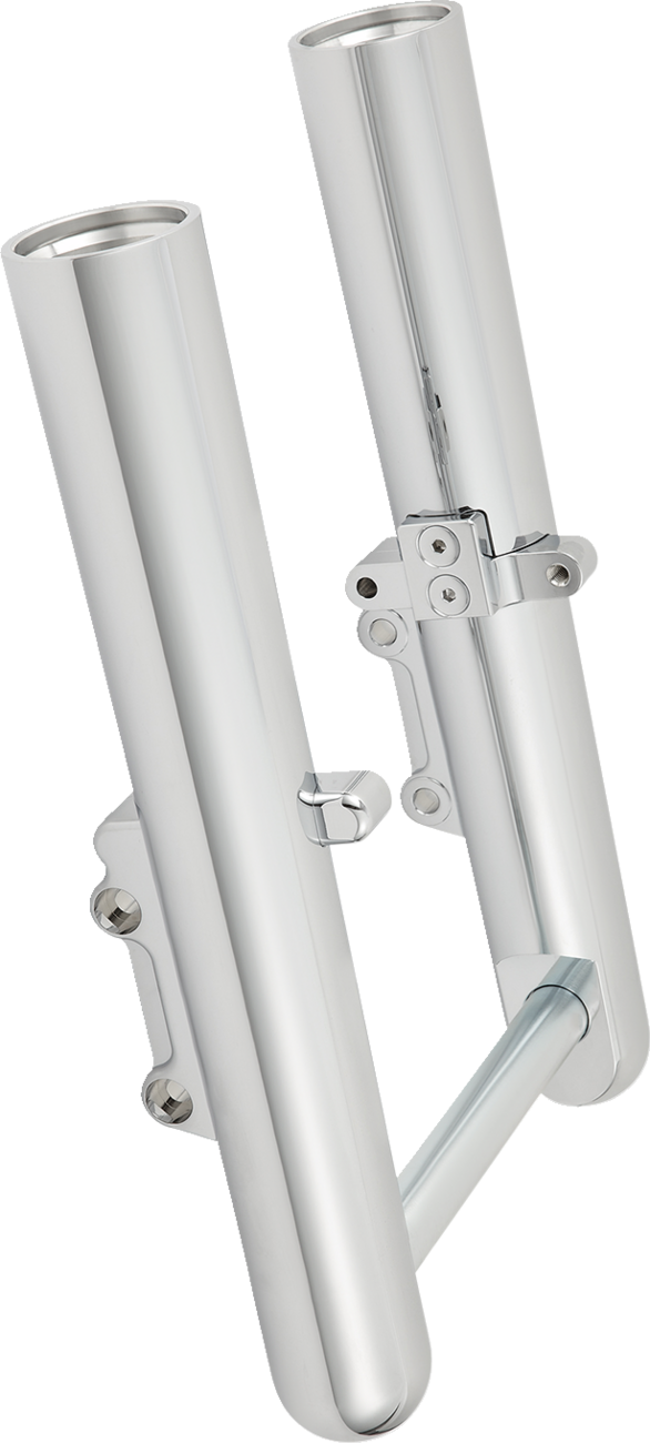 Fork Legs - Chrome - Smooth - Dual Disc