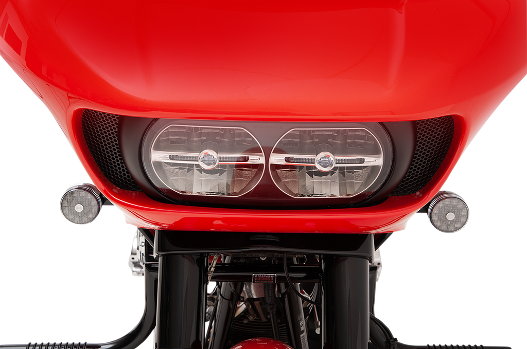 Fairing Vent Screen - Round - Chrome - FLTR