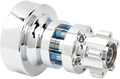 Hub - Cartridge - Rear/Single Disc - Chrome - '09-26 Touring/Trike
