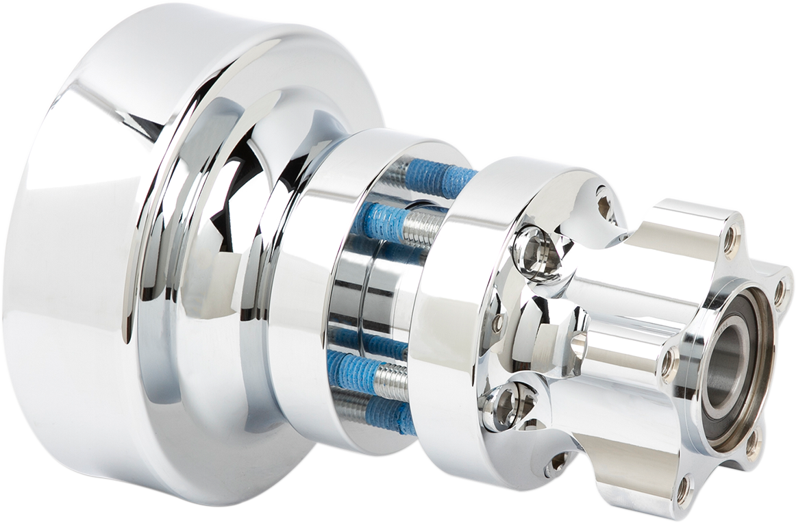 Hub - Cartridge - Rear/Single Disc - Chrome - '09-26 Touring/Trike