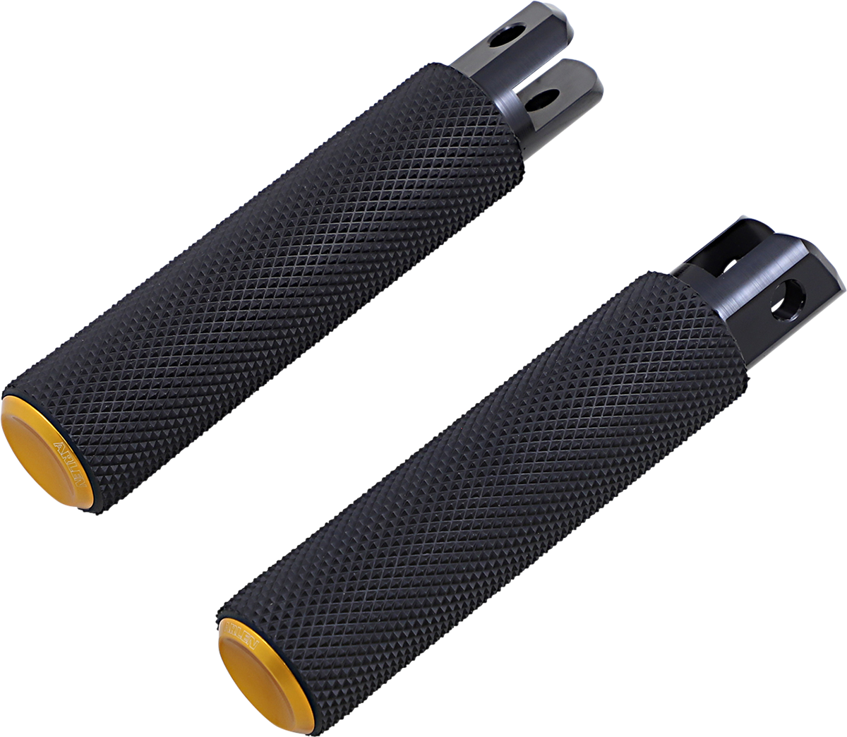 Knurled Foot Pegs - Gold - FX/FL '18-'26