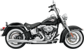 2:1 Exhaust - Chrome - Long - Softail
