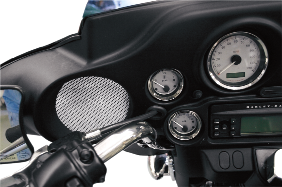 Speaker Grilles - Front - '99-'13 FLHT/FLHX