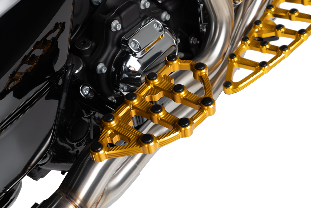 MX Driver Floorboards - Gold