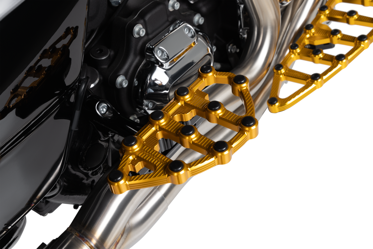 MX Driver Floorboards - Gold