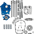 Cam Chest Kit - 496 Gear Drive Cam - Water Cooled - Chrome Pushtubes - M8