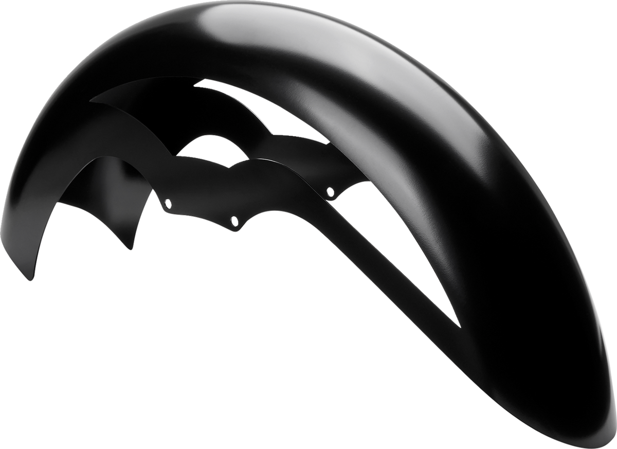 Ventana Front Fender - Black - 16"-19" Wheel - HD Touring/Trike