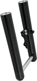 Fork Legs - Black Anodized - Smooth - Dual Disc - '00-'07 FLT
