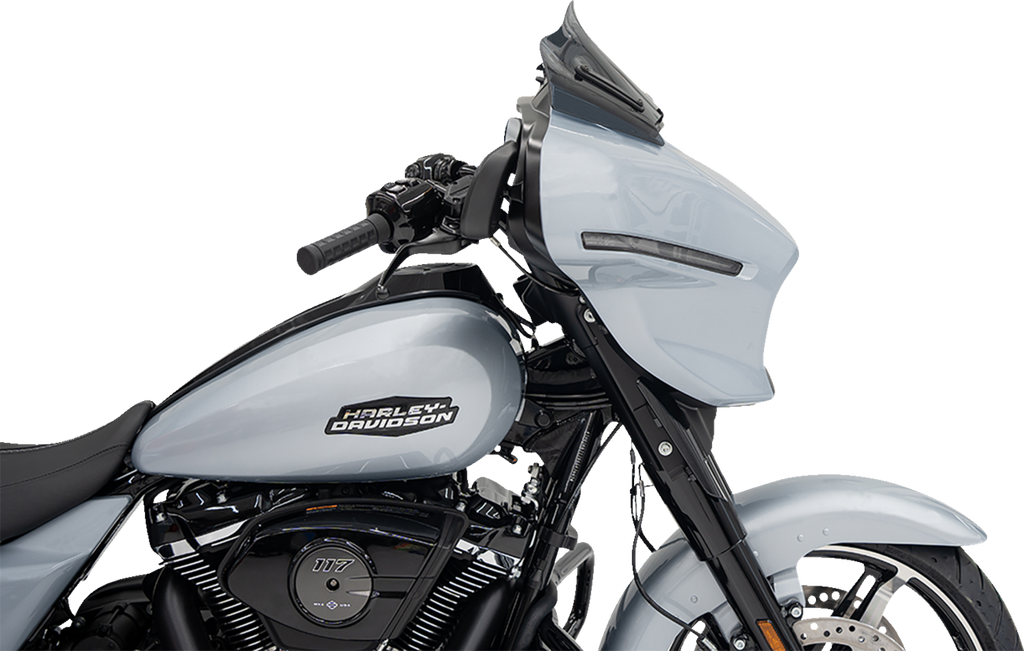 Flare® Windshield - 8" - Dark Smoke - '23-'26 FLHX/FLHLT