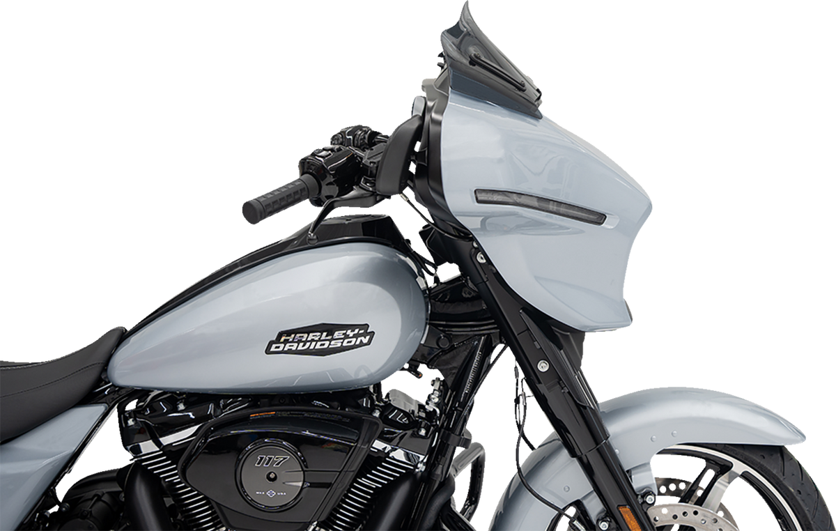 Flare® Windshield - 8" - Dark Smoke - '23-'26 FLHX/FLHLT