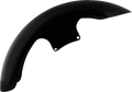 Henry Front Fender - Black - 16"-19" Wheel - HD Touring