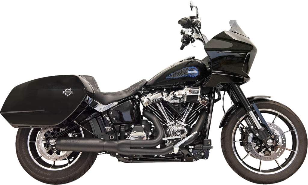 2-into-1 Road Rage Exhaust System with Superbike Muffler - 4