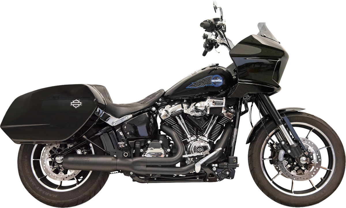 2-into-1 Road Rage Exhaust System with Superbike Muffler - 4