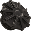 Vented Gas Cap - 10 Gauge - Black