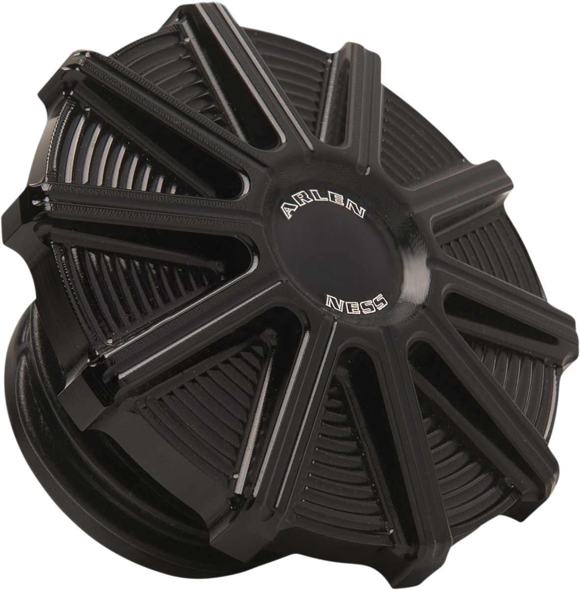 Vented Gas Cap - 10 Gauge - Black