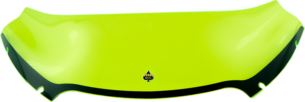 Ice Flare® Windshield - 6" - Green Ice - '15-'25 FLTR